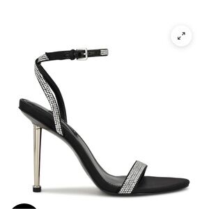 Nine West Black Stiletto Heels